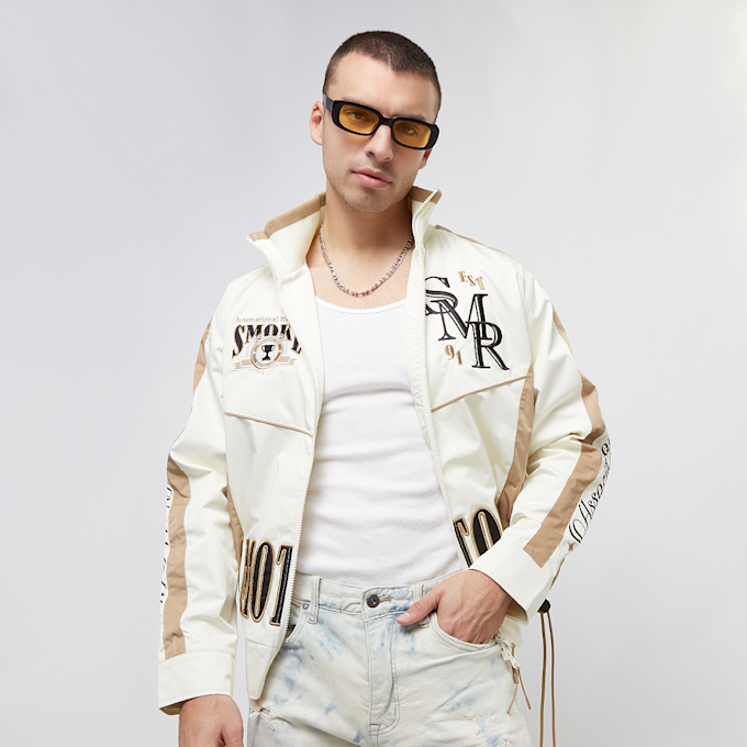 Smoke Rise Euro Racing Nylon Jacket beige 30422 1