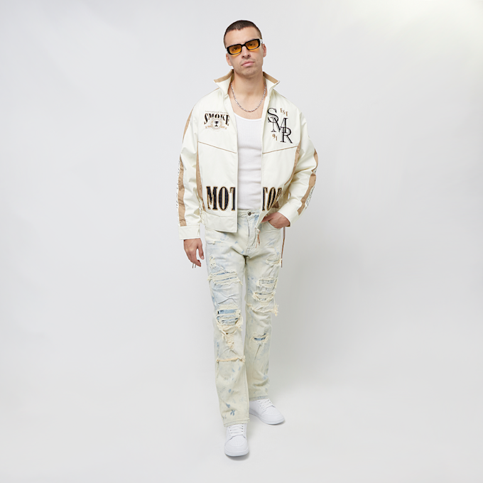 Smoke Rise Euro Racing Nylon Jacket beige 30422 9
