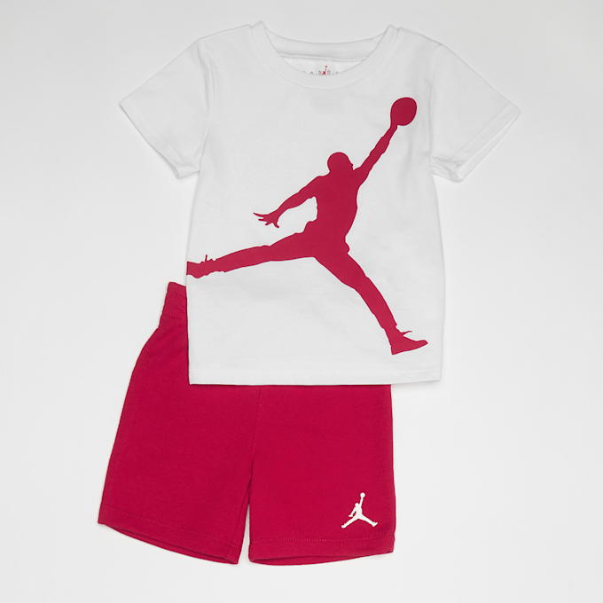 Jordan Jumbo Jumpman Short Set vermelho 30459 1