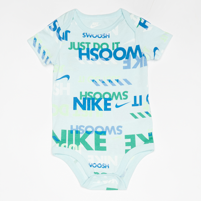 Nike Junior Sportswear Playful Exploration All Over Print Bodysuit Pant Set blauw 30464 3