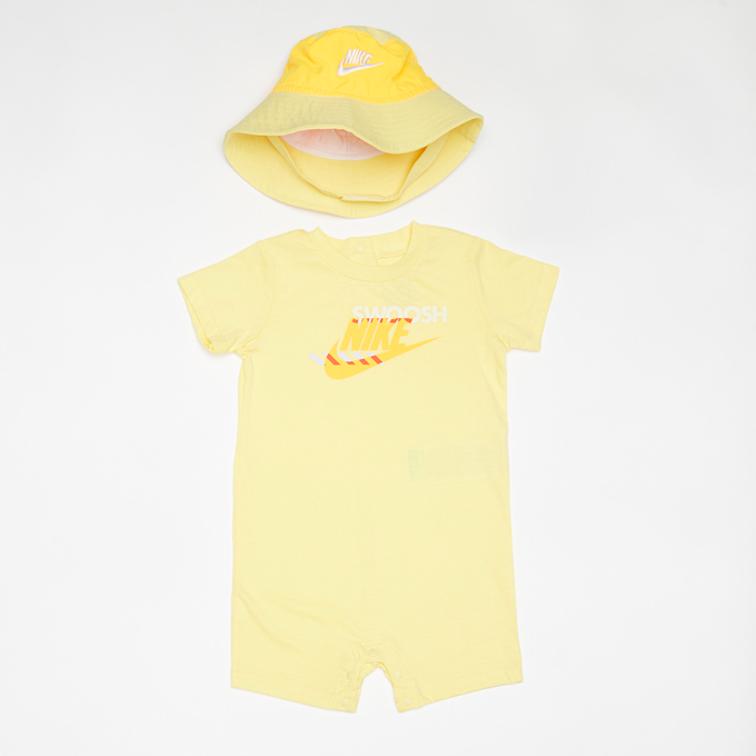 Nike Sportswear PE Romper Bucket Hat Set (2 Piece) jaune 30468 1