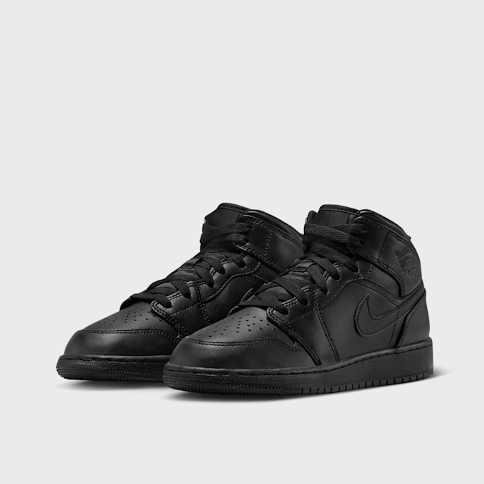 Jordan Air Jordan 1 Mid (GS) negro 30522 4