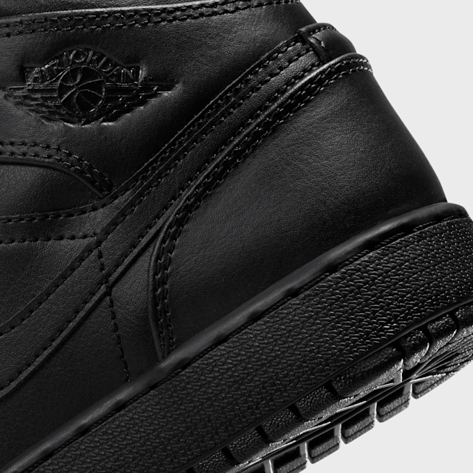 Jordan Air Jordan 1 Mid (GS) negro 30522 8