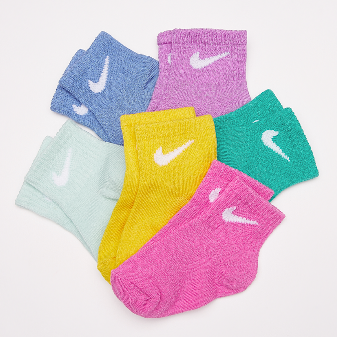 Nike 6 PACK - Swoosh Infant Ankle Sock multicolore 30534 2