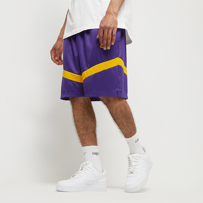 Nike NBA LAL MNK DF PRAC ICON+ 8IN field purple/amarillo/amarillo pourpre 30621 1