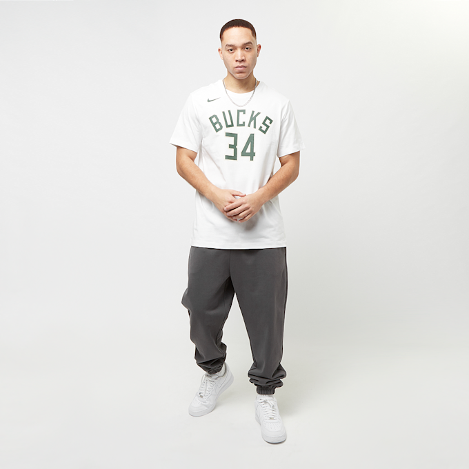 Nike NBA Milwaukee Bucks Essential Next Nature Shortsleeve Tee biały 30634 4