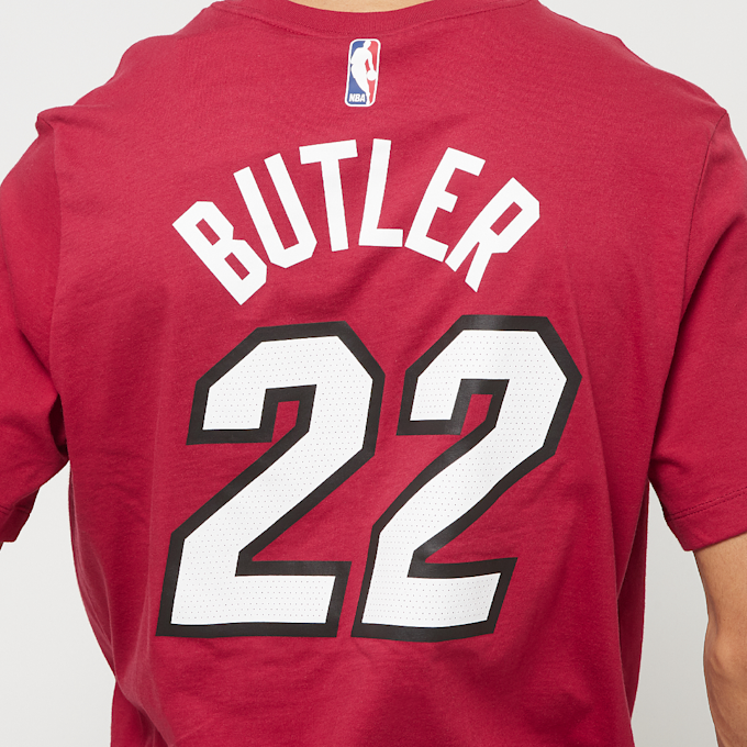 Nike NBA Miami Essential Statement Name & Number Tee czerwony 30636 4