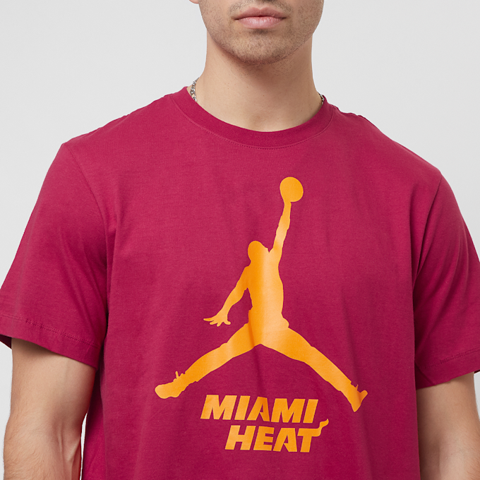 Jordan Nba Miami Heat Essential T-Shirt rouge 30637 3