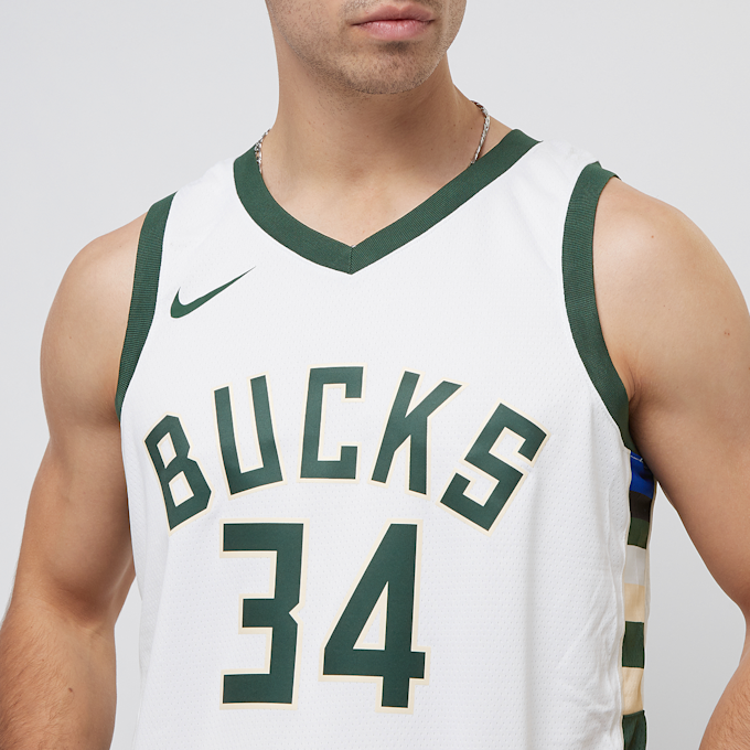 Nike NBA Antetokounmpo Swingman Jersey blanco 30647 3