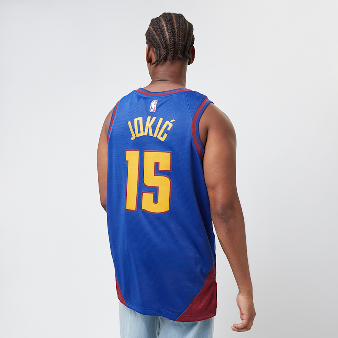Nike Nikola Jokic Denver Nuggets Statement Edition Dri-FIT NBA Swingman Trikot azul 30650 2