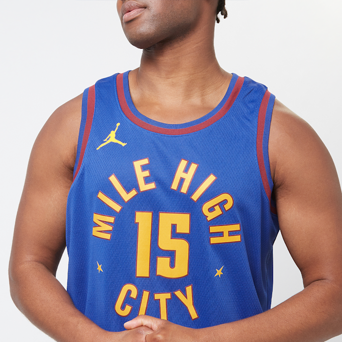 Nike Nikola Jokic Denver Nuggets Statement Edition Dri-FIT NBA Swingman Trikot azul 30650 3