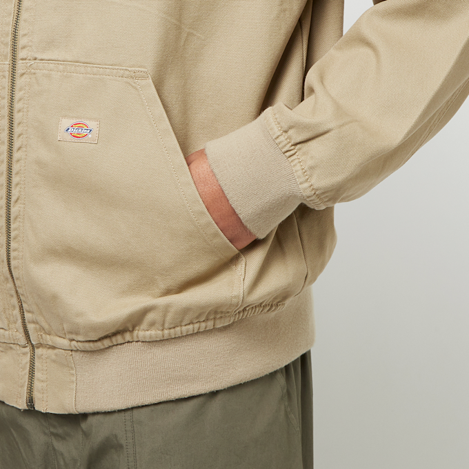 Dickies Duck Canvas Hooded Unlined Jacket beige 30668 3