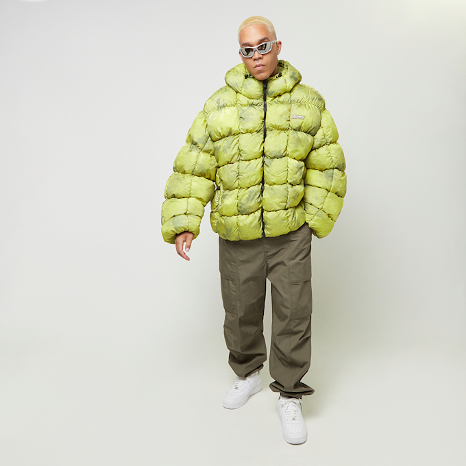 Karl Kani Sport Patch Square Quilted Puffer Jacket grün 30696 4
