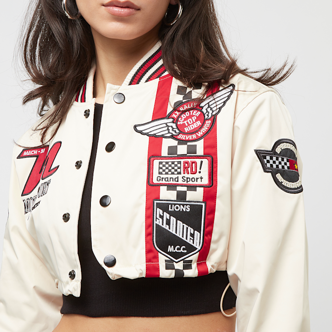 Smoke Rise Racing Cropped Jacket beige 30712 4