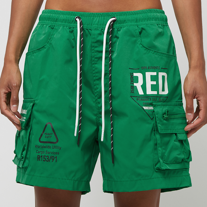Smoke Rise Utility Slouch Shorts groen 30717 3