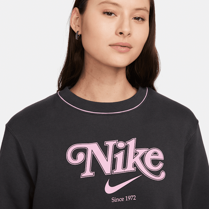 Nike Sportswear Fleece Crew EF grijs 30745 3