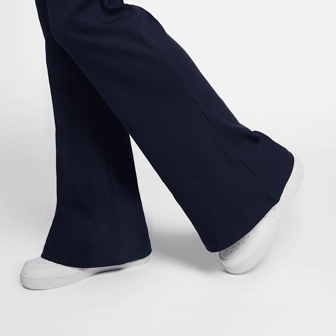 Nike Sportswear Trend Rib Flared Pants bleu 30746 4