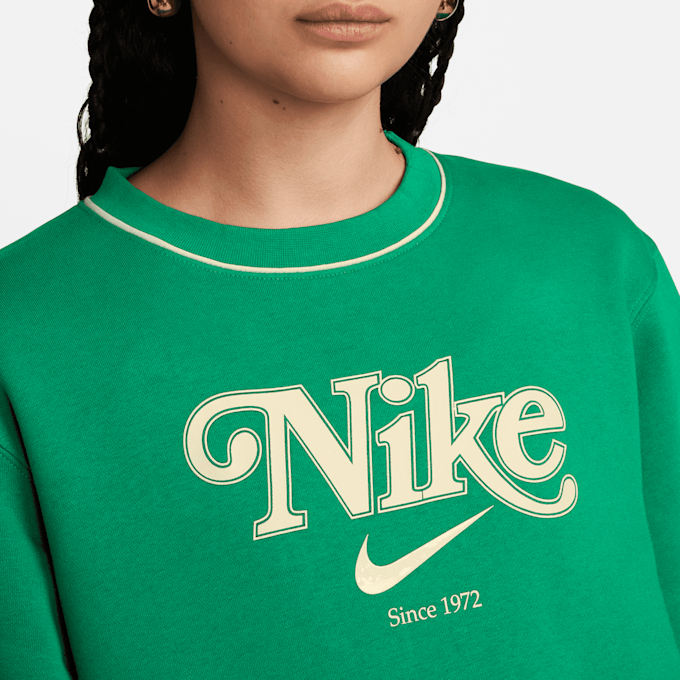 Nike Sportswear Fleece Crew EF grün 30748 3