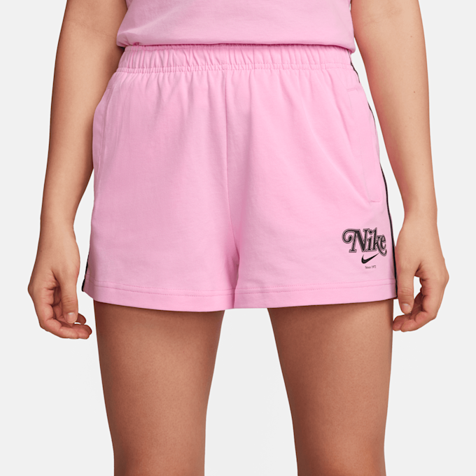 Nike Sportswear Short Jersey EF rosa  30757 2