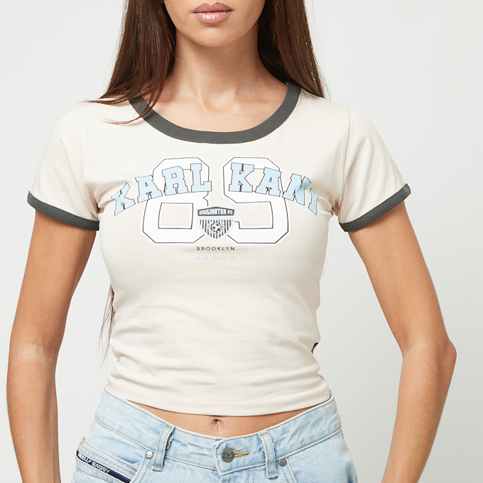 Karl Kani Woven Signature Short Soccer Tee beige 30842 3