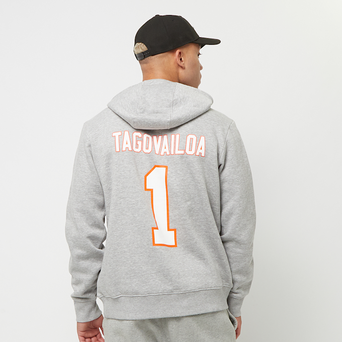 Fanatics Miami Dolphins Graphic Hoodie Tagovailoa 1 cinzento 30864 2