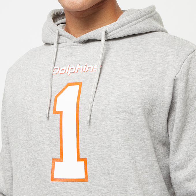 Fanatics Miami Dolphins Graphic Hoodie Tagovailoa 1 szary 30864 3