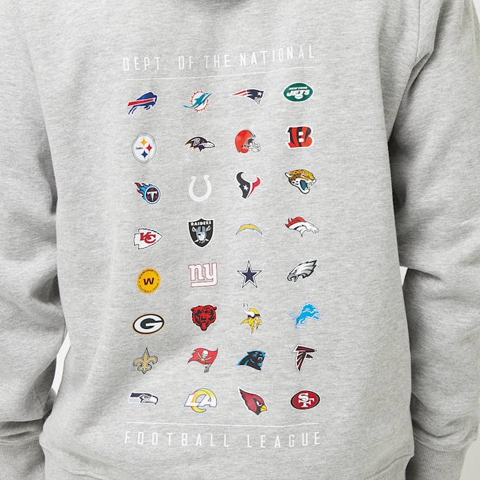 Fanatics NFL All Team Graphic Hoodie grijs 30877 5
