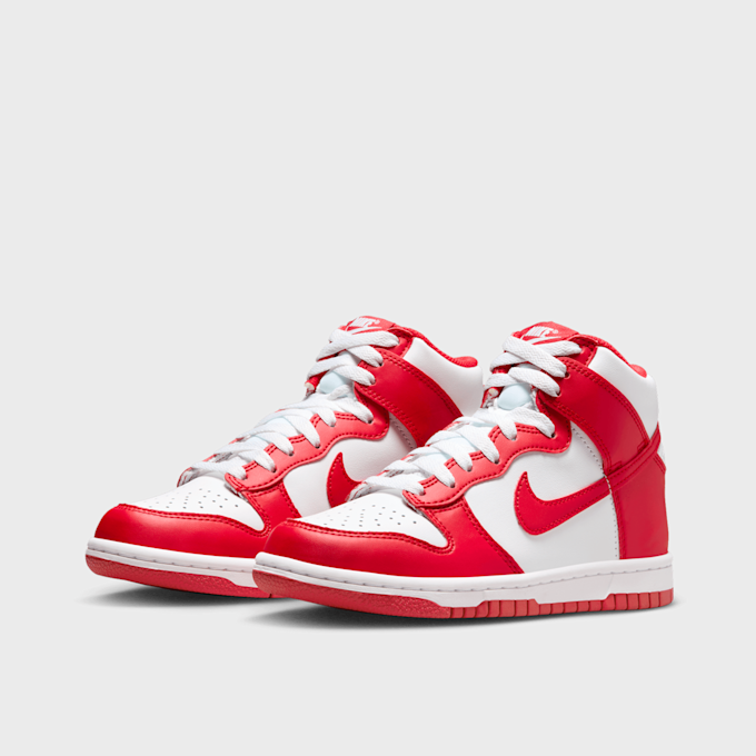 Nike   Dunk High (GS) rouge 30882 4