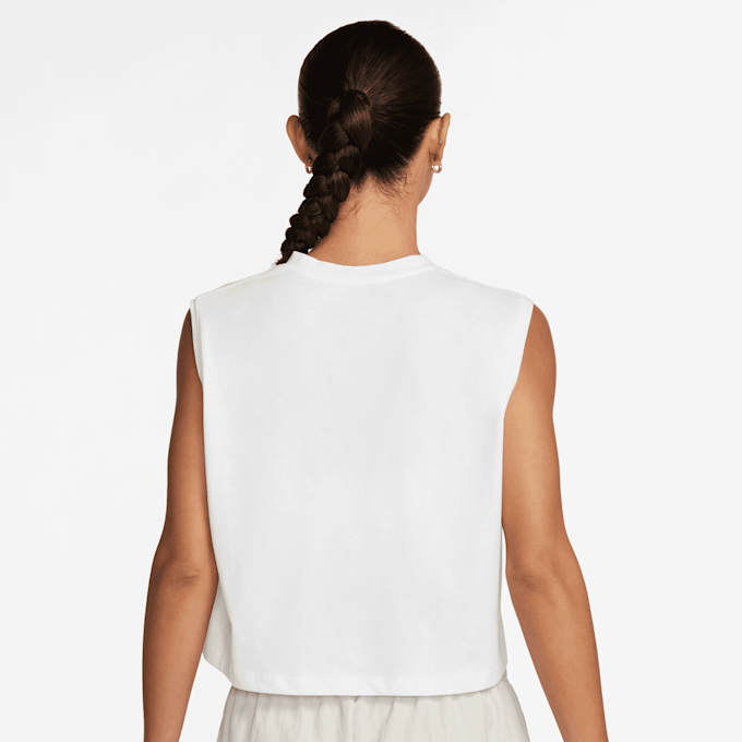 Nike Sportswear Club Crop Sleeve weiß 30912 2