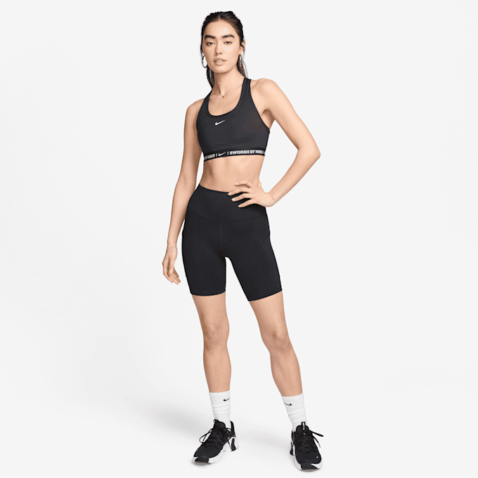 Nike Swoosh Medium Support Padded Sports Bra noir 30917 5