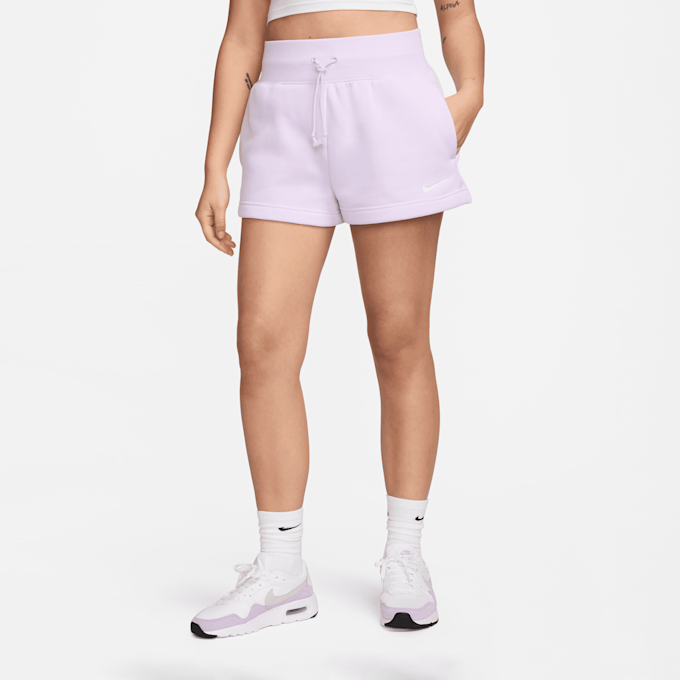 Nike   Sportswear Phoenix Fleece High Rise Short roze 30929 1