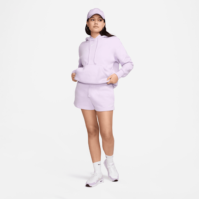 Nike   Sportswear Phoenix Fleece High Rise Short roze 30929 6