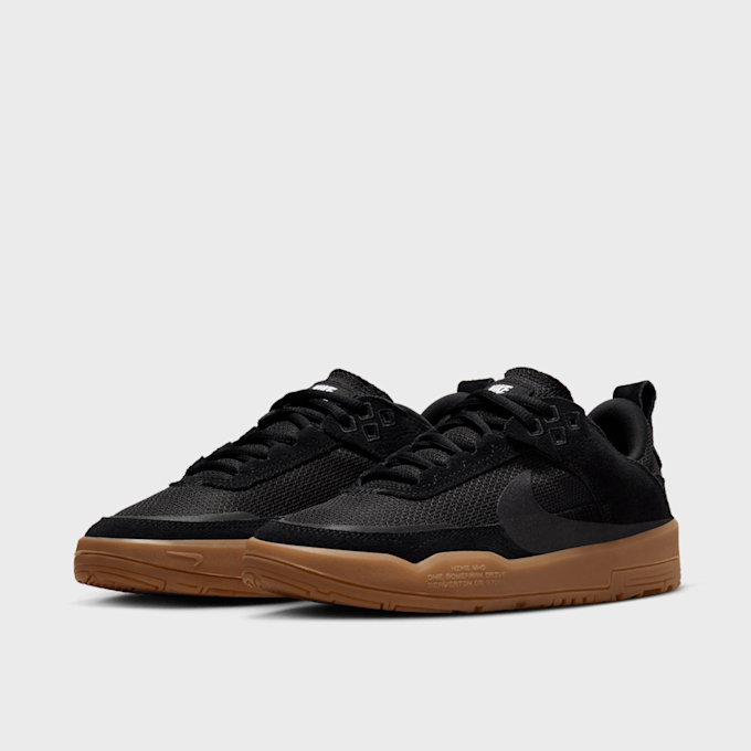 Nike SB Skateboard Burnside (GS) nero 30932 4