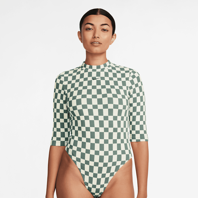 Nike   Sportswear Collection Jacquard-Bodysuit groen 30946 1