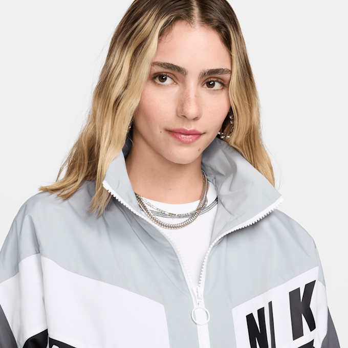 Nike   Sportswear Woven Jacket grijs 30956 3