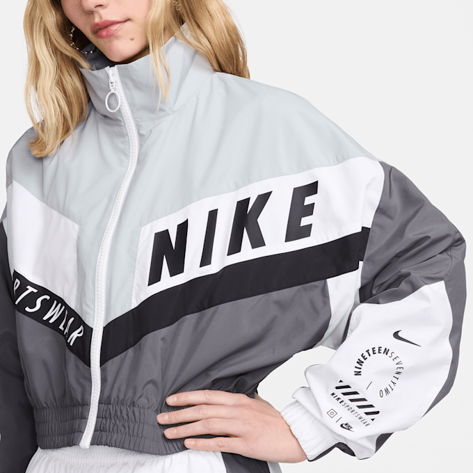 Nike   Sportswear Woven Jacket grijs 30956 5