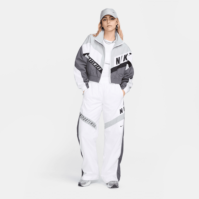 Nike   Sportswear Woven Jacket grijs 30956 7