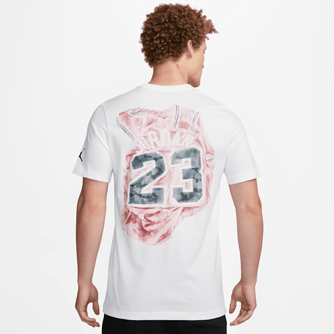 Jordan Flight MVP Graphics Short Sleeve Crew weiß 30974 2