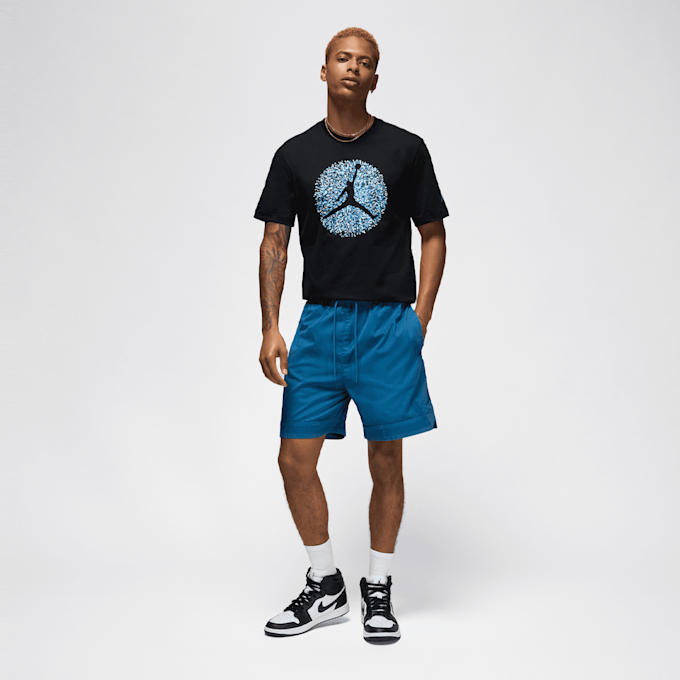 Jordan M J ESS STMT WSH DMND SHORT industrial blue azul 30998 7