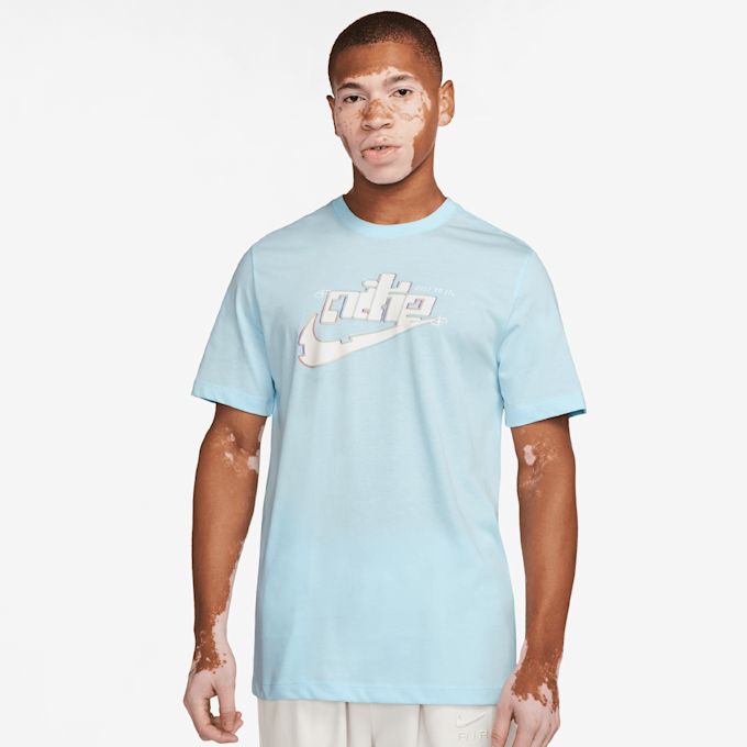 Nike Sportswear Short Sleeve T-Shirt bleu 31016 1