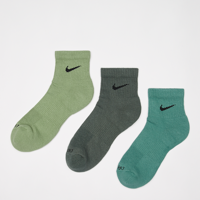 Nike 3 PACK - Everyday Plus Cushioned vert 31030 1