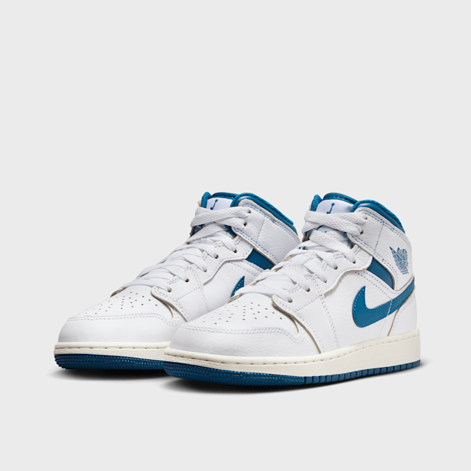 Jordan Air Jordan 1 Mid SE (GS) bianco 31083 4