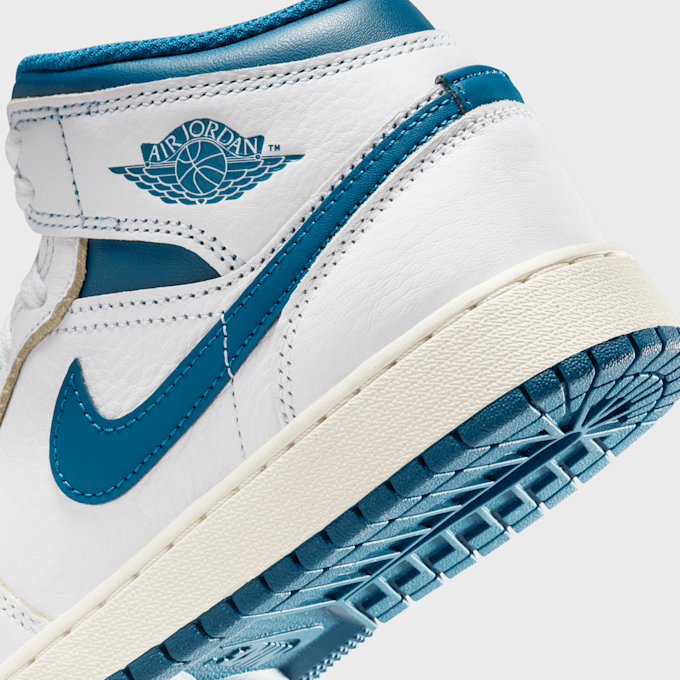 Jordan Air Jordan 1 Mid SE (GS) bianco 31083 8