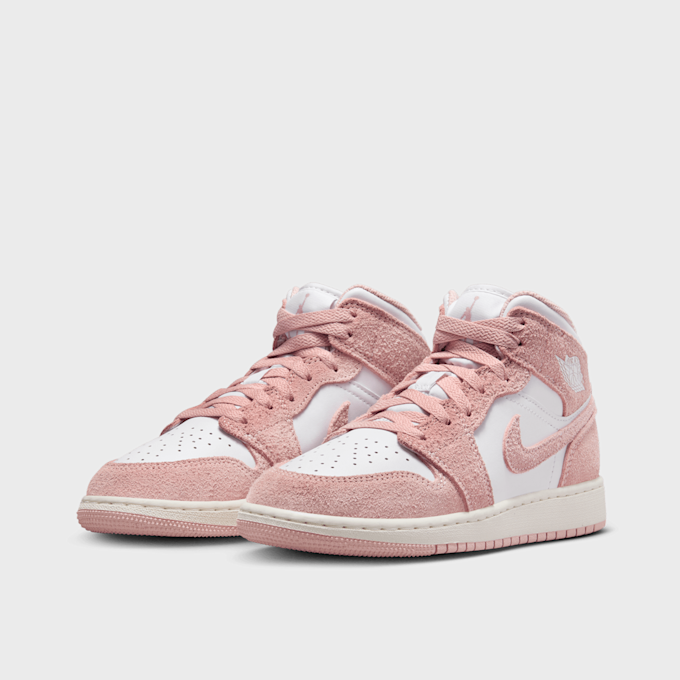 Jordan Air Jordan 1 Mid SE (GS) lichtroze 31088 4
