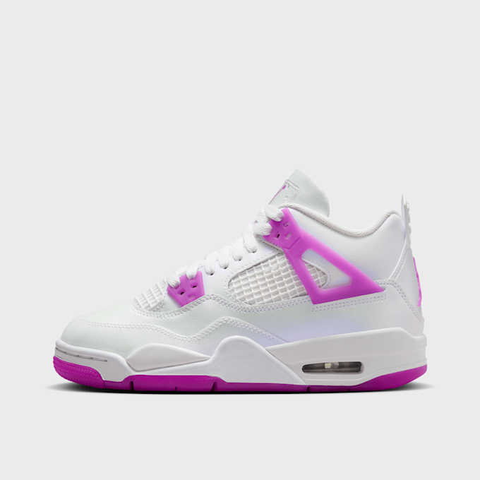 Jordan Air Jordan 4 Retro (GS) white/hyper violet biały 31129 1