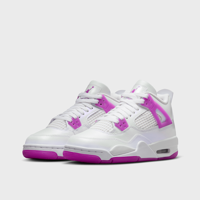 Jordan Air Jordan 4 Retro (GS) white/hyper violet biały 31129 4