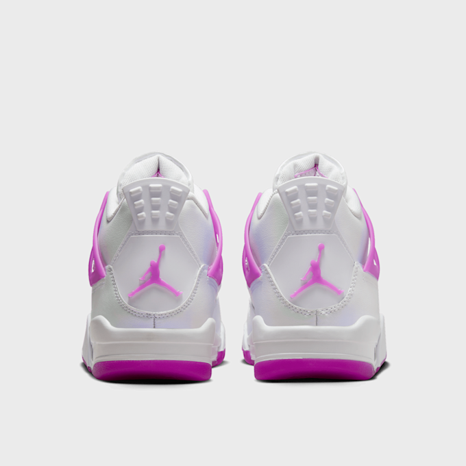 Jordan Air Jordan 4 Retro (GS) white/hyper violet biały 31129 5