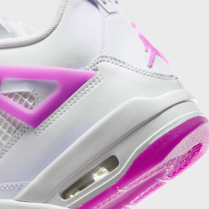 Jordan Air Jordan 4 Retro (GS) white/hyper violet biały 31129 8