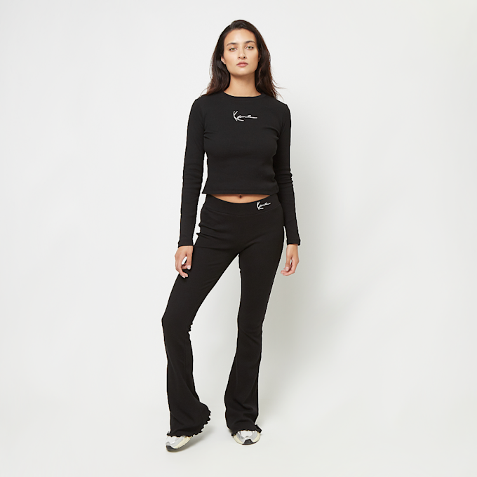 Karl Kani Small Signature Short Rib Longsleeve czarny 40613 4