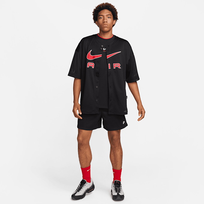 Nike Club Mesh-Flow-Shorts noir 31224 5